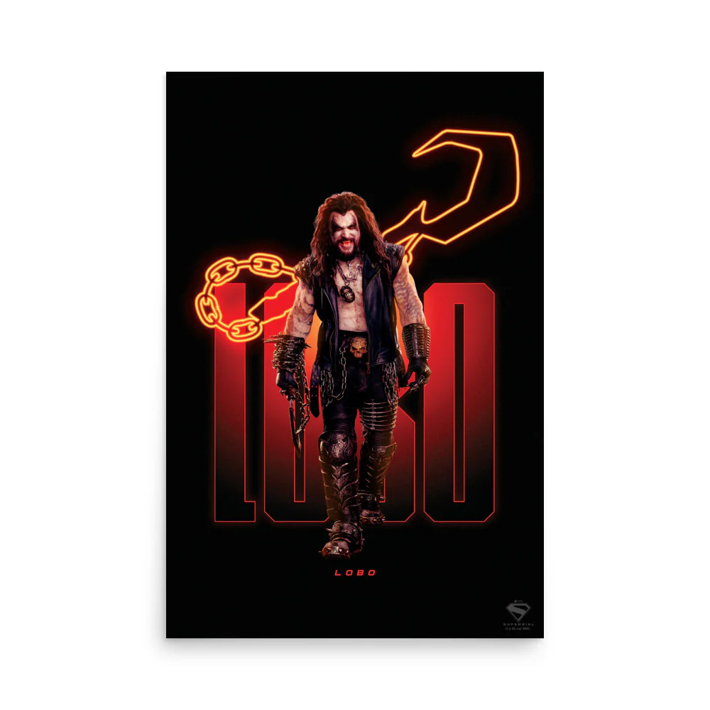 SUPERGIRL (2026 Movie) Lobo Premium Poster