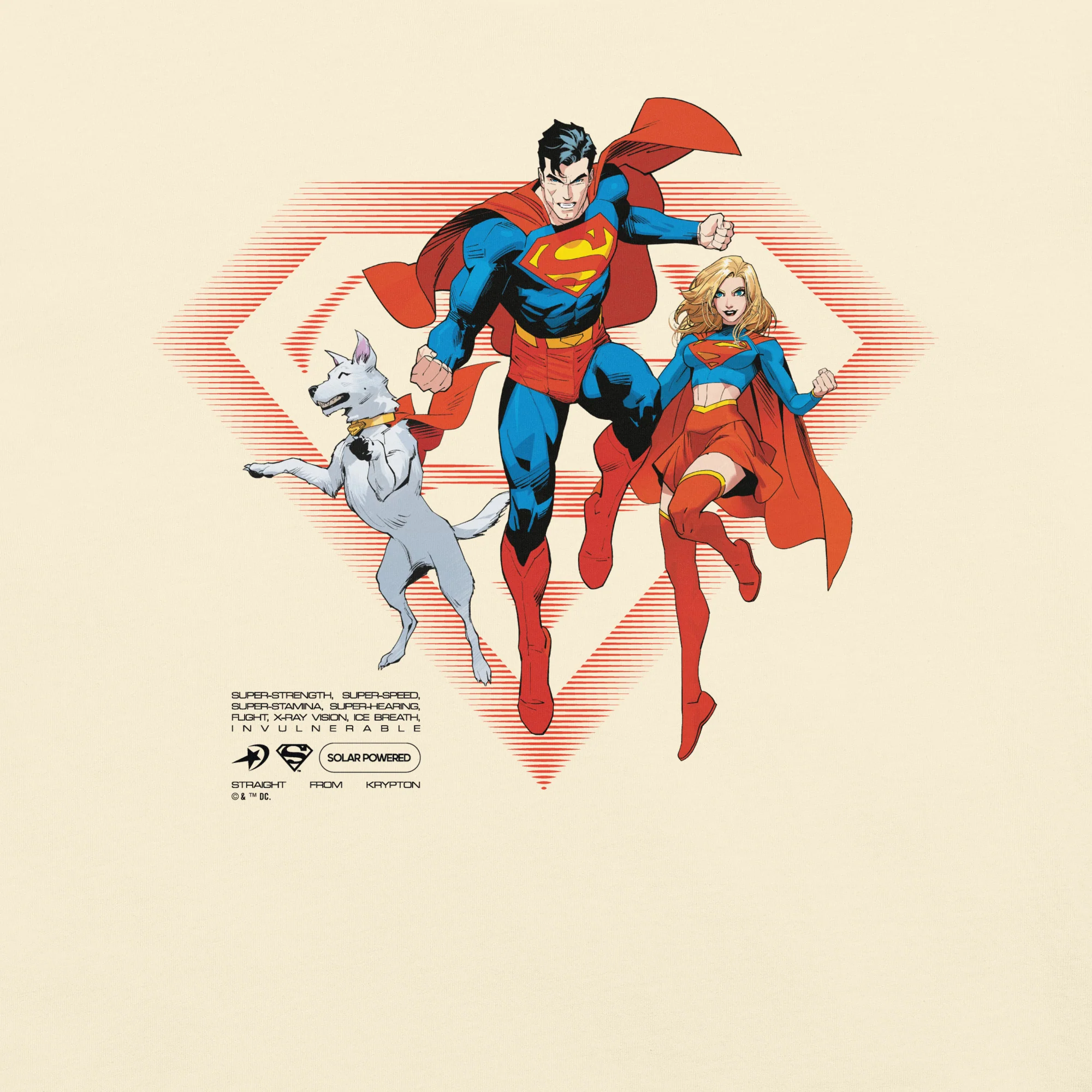 SUPERMAN Comfort Colors T-shirt Straight from Krypton