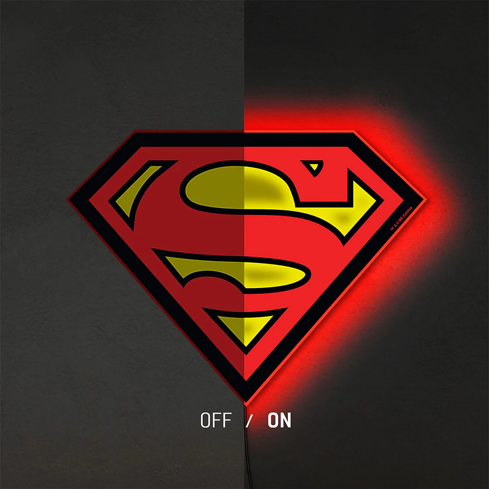 948-superman-led-logo-brandlite-wall-light-large-9.webp SUPERMAN LED Logo Brandlite Wall Light - Large